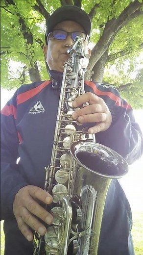 ちょっと間違えました。😭 オールド・ブラック・ジョー#saxphone