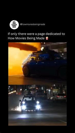 How Movies Being Made on Instagram: "In Pixels, a high speed car crash erupts into sparks and chaos as arcade inspired destruction hits the real world. What looks like a dangerous street collision was carefully controlled. The vehicle performed a planned stunt run, while timing, lighting, and camera shake sold the intensity of impact. Behind the scenes, practical driving was combined with heavy visual effects work. Sparks, debris, and pixelated destruction were added digitally in post production