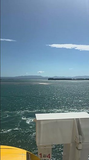 View from the ship at tauranga Harbour