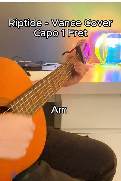 Learn Riptide by Vance Joy on Guitar in 10 Seconds