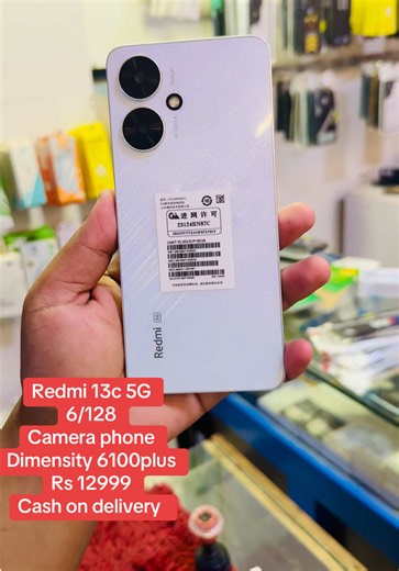 Redmi 13c 5G 6/128 Camera Phone - Rs 12,999 COD