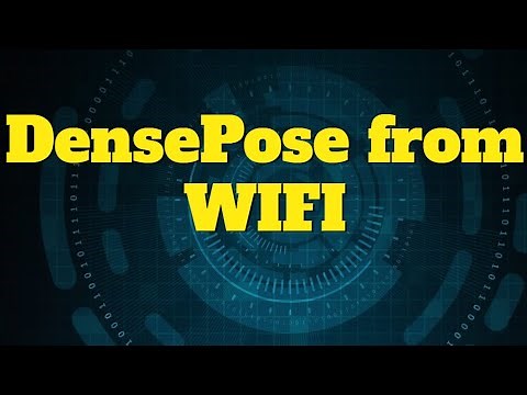 DensePose from WiFi CMU Research Paper High Level explanation Human Pose estimation using WiFi