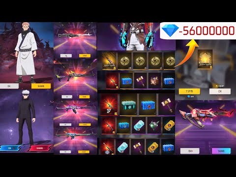 Free Fire 🔥 Bundle open how to take sakura bundle in free fire free fire evo gun Open