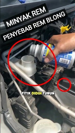 Penyebab Rem Blong