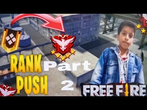 Rank push part 2 free fire 🥷🦅😎