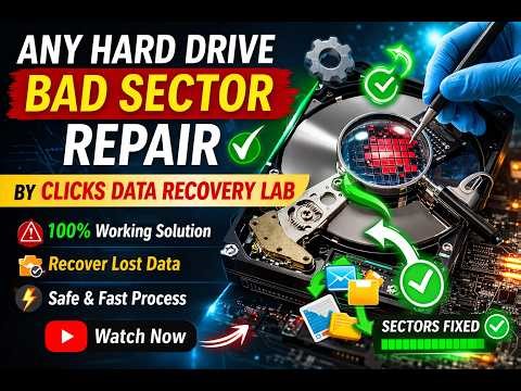 Bad Sector Recovery in Windows 10/11 | HDD Repair Guide