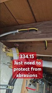 romex code rules. know the book #dayinthelife #electrician #electrical #electricalcontractor