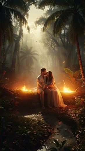 "Lost in the Jungle, Found in Love 🌿 | A Heart-Touching Romantic Jungle Story"