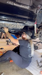 Part 2 of the 6in @zoneoffroad lift kit install on this 2017 F250 🤘 | The Cummins Cowgirl
