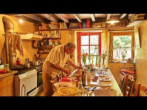 Visit to a lovely French farm house/ Organic vegetables shopping in Burgundy/ France Travel vlog