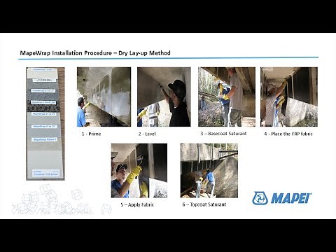 MAPEI Webinar – Strengthening of Bridges with the MapeWrap® Fiber-Reinforced Polymer (FRP) System