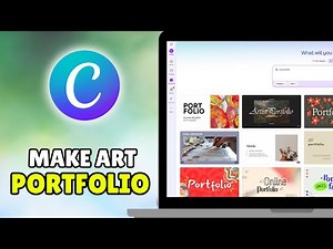 How To Make Art Portfolio In Canva (2026) – Full Guide