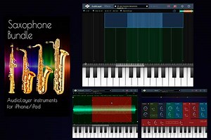 VG Trumpet releases Saxophone Bundle - AudioLayer sound libraries for iOS