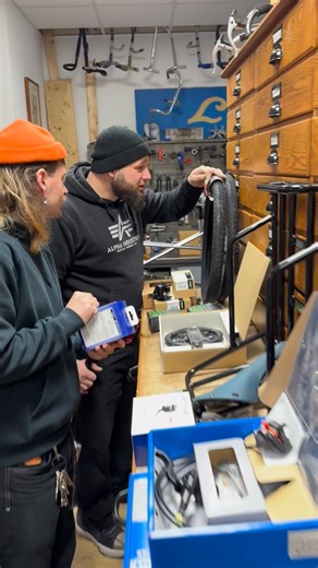 L'etape Cycles on Instagram: "THE BUILD @le_petit_porteur : @sonnabendynamo orange @dtswiss rims @maxxistires.de tyres @buschundmueller IQX front light @mkspedal orange @brooksengland cambium saddle @hopetech orange spacer @ekibedir bike builder @streuner492 bike builder @atb_mati sexy boy @saltbmxparts tubes @bricklanebikes grips @shimanogermany Cues crank etc . Build on @le_petit_porteur Shorty silver Mini cargo bike able to carry 80kg on the rear rack and 35kg on the front with the flexibilit