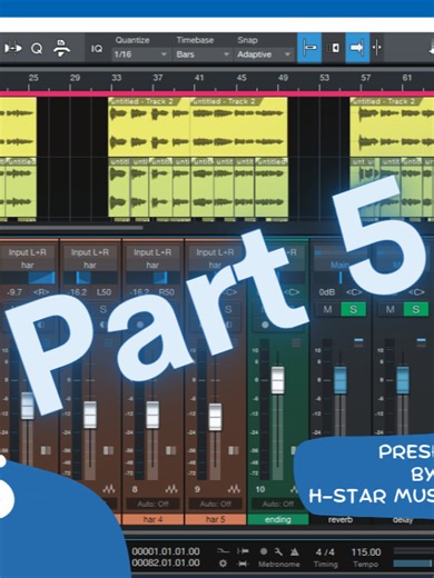 Pop Song Vocal Mixing in Studio One ( Part 5 ) Instructor - @prod.by.captain.h #foryou #myanmartiktok #Homestudio #recording #mixingandmastering #Studioone #onlineclass #musicproductiontips #fyppp