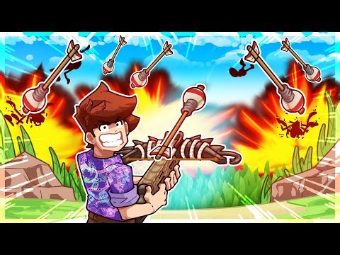 I Made an EXPLOSIVE Crossbow MINIGUN In Grounded