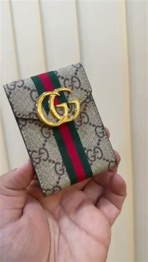 Gucci wallet full leather material wallet 💸 #shortvideo