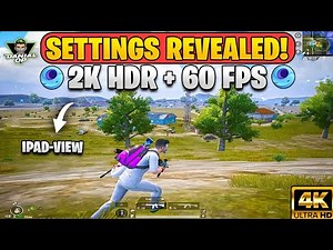 BEST Gameloop Settings REVEALED | 2K HDR 60 FPS with i7 4th Gen?! PUBG Mobile iPad View