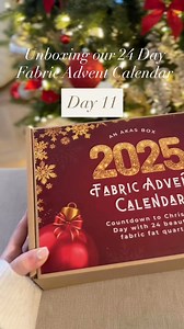🎁✨ Unwrap DAY 11 of our 24 Day Fabric Advent Calendar with us ✨🎁 Pre-order your 2026 Advent Calendar Now 🎄 | Always Knitting & Sewing
