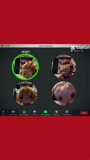 Funny zoom meeting #mha #funnyimages