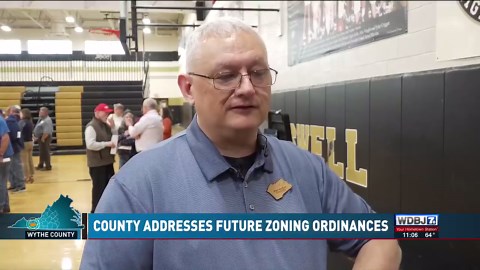 Wythe County Addresses Future Zoning Ordinances