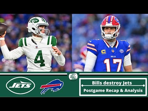 Jets CRUSHED by the Bills to finish nightmare season | Postgame Recap & Analysis