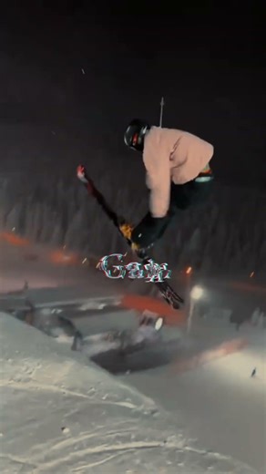 Risky Ski and Snowboard stunts#fyp