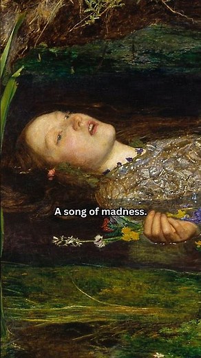 Ophelia by John Everett Millais (1851) #art #painting #history