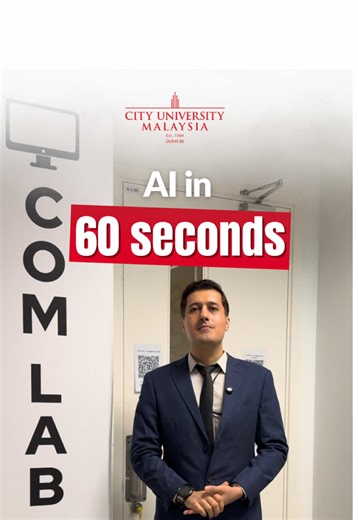 AI is changing the game, from how we learn to how we work 🦾 At CityU, the Bachelor of Computer Science (Artificial Intelligence) equips students with in-depth AI knowledge, strong theoretical foundations, and hands-on skills to turn data into real, rational decisions. With AI, the future doesn’t wait and neither should you 🏃🏽‍➡️ 🎓 2026 Intake now open Explore your future → www.city.edu.my Or DM us to learn more #CityU #CityUniversityMalaysia #CityUnivibe #AI #ArtificialIntelligence