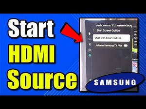 How to Disable Smart Hub to Start into HDMI Source on Samsung TV (Best Method)