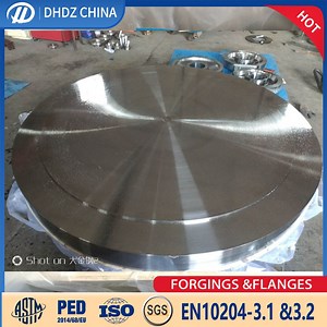 [Hot Item] En1092-1 Type 05 Flange Blind Pipe Flange Steel Blind Flange