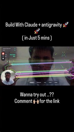 I build this hand-Tracking website in 5 mins