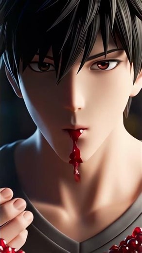 Korean Animated Boy’s Juicy Pomegranate Pops #asmrsounds #pomegranate #asmr #fruit