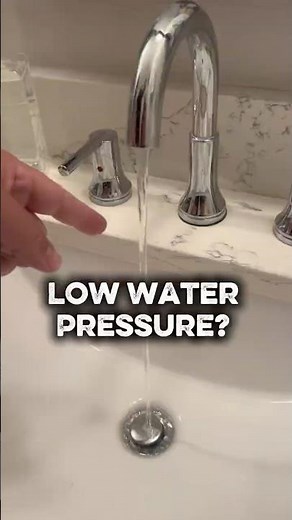 How To Fix Low Water Pressure in a Faucet!