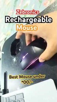 ZEBRONICS Blanc Slim Wireless Mouse Unboxing & Review| Best Wireless Mouse Under Budget?
