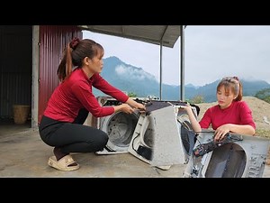 Rose repair: repair old washing machines with long-term rust and power failure