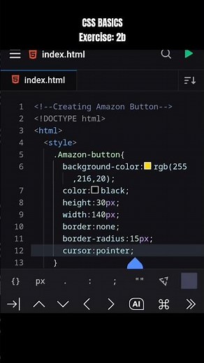 CSS BASICS Exercise 2b #webdesign #css3 #webdevelopment #css