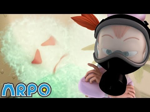 Germ War! | ARPO The Robot | Robot Cartoons for Kids | Moonbug Kids