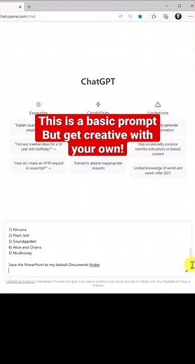 How to use ChatGPT to automate PowerPoint