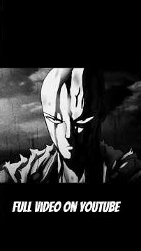 Saitama Forgets to Hold Back #onepunchman #saitama #anime