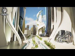 2120 Futuristic City - Unreal Engine 5