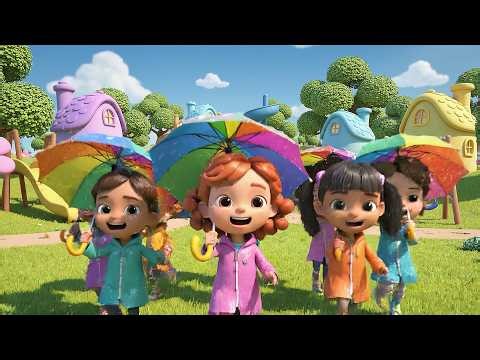 Rain Rain Go Away Magical Playground | Magical Weather Song & Nursery Rhymes