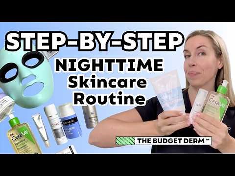 How To Build A Nighttime Skincare Routine From SCRATCH!