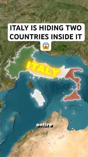 Two Nations Inside ONE Country?! The Wild Geography of Italy!