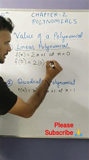 Values of Polynomials Explained Fast ⚡ | Don’t Miss This! #shorts #viralshorts #amansirmaths