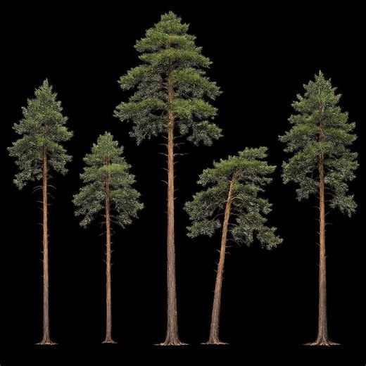 Download free image of Tall pine trees against black. by Jo about background, png, black background, trees, and tree silhouettes 26615807