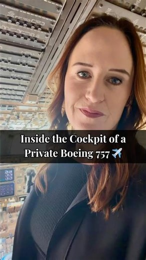 Step Into the Flight Deck of a VIP Boeing 757 #boeing757 #airlinercharter #privatejet