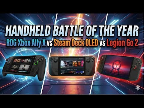 ROG Xbox Ally X vs Steam Deck OLED | Which Handheld Actually Wins in 2025?