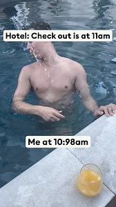 Nothing beats a last-minute dip in the pool 🏊 Reposted with permission: IG - @aiden_london | Flash Pack