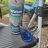 Water Clarifier for Spa Hot Tub or Pool- Clears Cloudy Water, Improves Filter Efficiency, Keeps pH Balanced - Highly Concentrated Chemical Water Clarifier for All Spas, Hot Tubs & Pools -32 oz